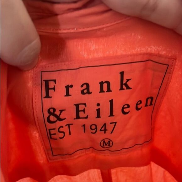 Frank & Eileen Orange Button-Up Shirt - Picture 3 of 5